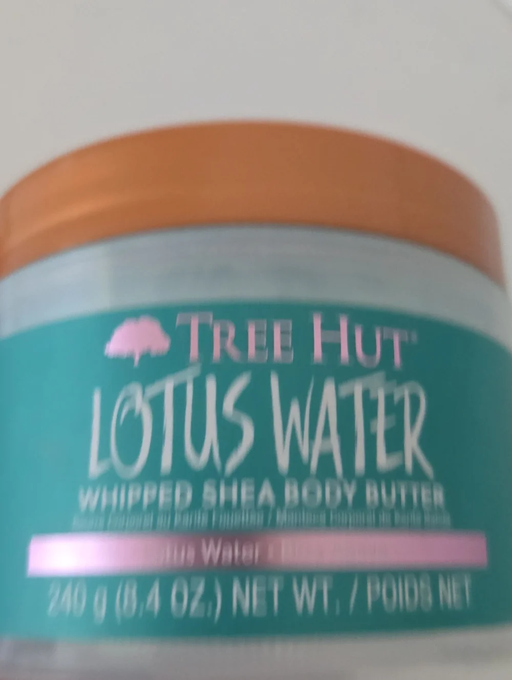 Tree Hut   Shea body scrub LOTUS WATER NWT